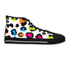 Load image into Gallery viewer, Animal Print Custom Design Women's High Top Sneakers
