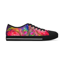 Load image into Gallery viewer, Abstract Print Custom Design Women's Low Top Sneakers
