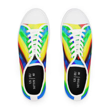 Load image into Gallery viewer, Abstract Custom Design Women's Low Top Sneakers
