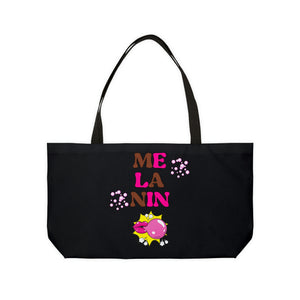 Melanin Popping Weekender Tote Bag