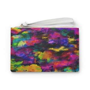 Clutch Bag Abstract Summer Fusion