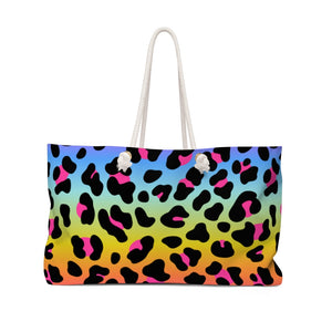 Animal Print Weekender Bag