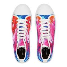 Load image into Gallery viewer, Abstract Custom Design Women's High Top Sneakers
