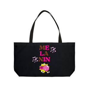 Melanin Popping Weekender Tote Bag