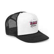 Load image into Gallery viewer, HMU Ladies Hair Café Trucker Caps
