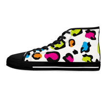 Load image into Gallery viewer, Animal Print Custom Design Women's High Top Sneakers
