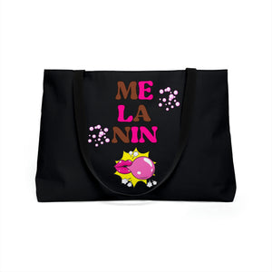 Melanin Popping Weekender Tote Bag