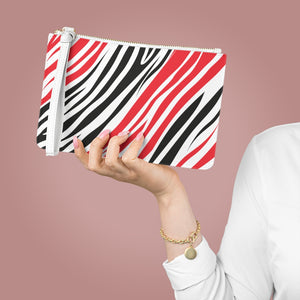 Zebra Animal Print Clutch Bag Spring