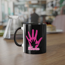 Load image into Gallery viewer, Mama Black Accent Mug
