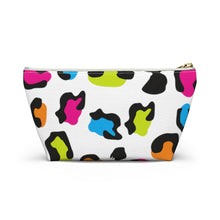 Load image into Gallery viewer, Animal Print Accessory Pouch w T-bottom
