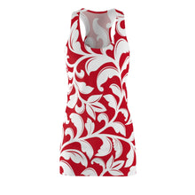 Load image into Gallery viewer, Flower Print Women's Cut &amp; Sew Racerback Dress
