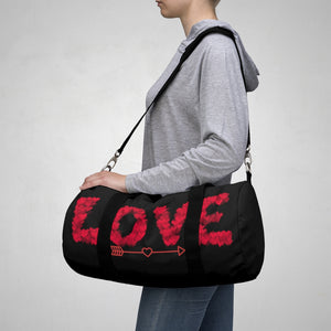 Love  Custom Design Duffel Bag