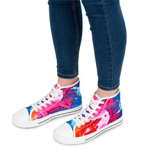 Load image into Gallery viewer, Abstract Custom Design Women's High Top Sneakers
