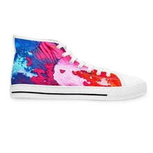 Load image into Gallery viewer, Abstract Custom Design Women's High Top Sneakers
