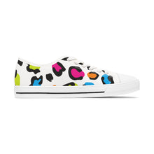 Load image into Gallery viewer, Animal Print Custom Design Women's Low Top Sneakers
