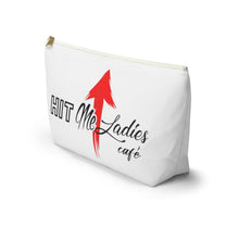 Load image into Gallery viewer, HMU Ladies Brand Accessory Pouch w T-bottom
