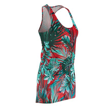 Load image into Gallery viewer, Floral Print Women's Cut &amp; Sew Racerback Dress
