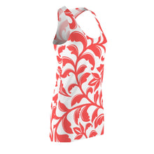 Load image into Gallery viewer, Flower Print Women's Cut &amp; Sew Racerback Dress
