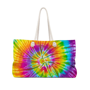 Abstract Colorful Print Weekender Bag