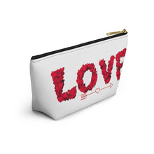 Load image into Gallery viewer, Custom Made Love Accessory Pouch w T-bottom
