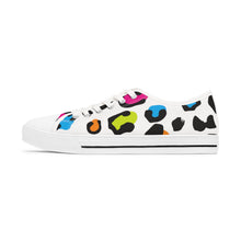 Load image into Gallery viewer, Animal Print Custom Design Women's Low Top Sneakers
