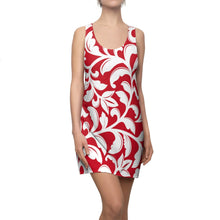 Load image into Gallery viewer, Flower Print Women's Cut &amp; Sew Racerback Dress

