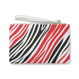 Zebra Animal Print Clutch Bag Spring