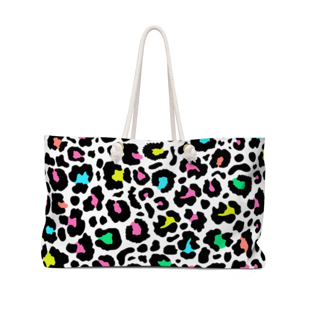 Animal Print Print Weekender Bag