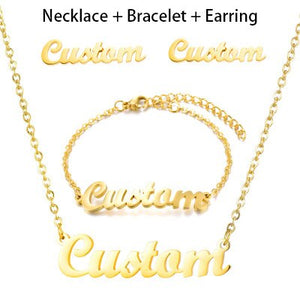 Personalized Jewelry 3pc Set