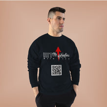 Load image into Gallery viewer, Add Your Own Business Name or Logo with QR Code Custom Sweatshirt
