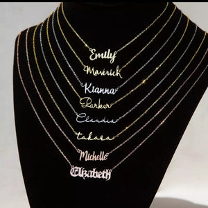 Personalized Pendant Name Necklace