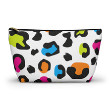 Load image into Gallery viewer, Animal Print Accessory Pouch w T-bottom
