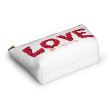 Load image into Gallery viewer, Custom Made Love Accessory Pouch w T-bottom
