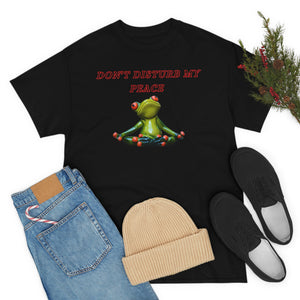 Don't Disturb My Peace Unisex Heavy Cotton Tee