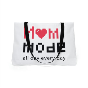 Mom Mode Weekender Tote Bag