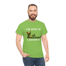 Load image into Gallery viewer, I&#39;m Sexy &amp; I Know  It Unisex Heavy Cotton Tee
