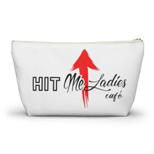 Load image into Gallery viewer, HMU Ladies Brand Accessory Pouch w T-bottom
