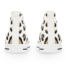 Load image into Gallery viewer, Animal Print HMU Ladies Brand Custom Design Women's High Top Sneakers
