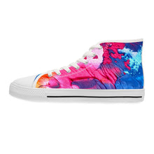 Load image into Gallery viewer, Abstract Custom Design Women's High Top Sneakers
