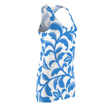 Load image into Gallery viewer, Flower Print Women's Cut &amp; Sew Racerback Dress
