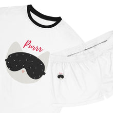 Load image into Gallery viewer, Cat Purrr Women's Short Pajama Set (AOP)
