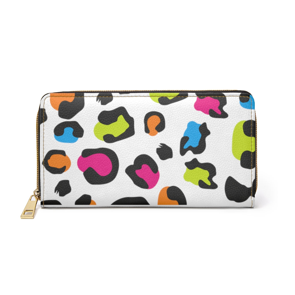 Custom Made Anchor Design Zipper Wallet