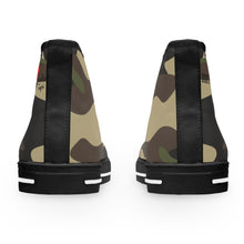 Load image into Gallery viewer, HMU Ladies Brand Camouflage Custom Design Women's High Top Sneakers
