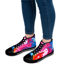 Load image into Gallery viewer, Abstract Custom Design Women's High Top Sneakers
