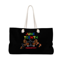 Load image into Gallery viewer, Juneteenth Weekender Bag
