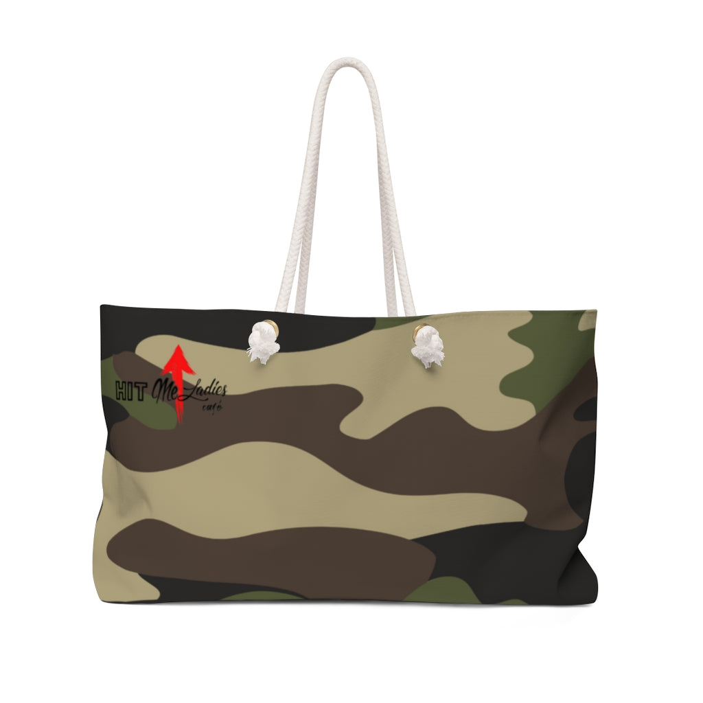 Camouflage Weekender Bag