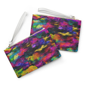 Clutch Bag Abstract Summer Fusion