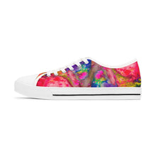 Load image into Gallery viewer, Abstract Print Custom Design Women's Low Top Sneakers
