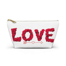 Load image into Gallery viewer, Custom Made Love Accessory Pouch w T-bottom
