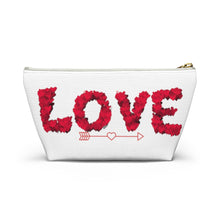 Load image into Gallery viewer, Custom Made Love Accessory Pouch w T-bottom
